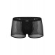 Boxer noir semi opaque - LM2502-67BLK