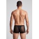 Boxer noir semi opaque - LM2502-67BLK