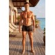 Boxer noir semi opaque - LM2502-67BLK