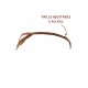 String taupe en dentelle avec bijou cœur doré - PA02MBRW