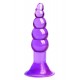 Plug Anal Ventouse Boules Jelly 11 cm Pocket Pleasure 1 dosette lubrifiant