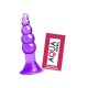 Plug Anal Ventouse Boules Jelly 11 cm Pocket Pleasure 1 dosette lubrifiant