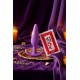 Plug anal violet souple base évasée Pocket Pleasure 1 dosette de lubrifiant