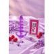 Plug Anal Jelly 5 Boules Pocket Pleasure 1 dosette lubrifiant