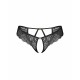 Divienne string ouvert noir