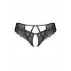 Divienne string ouvert noir