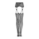 S821 Bas jarretelles - Noir