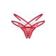 Matildea string ouvert Rouge