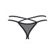 Vila blanes string ouvert - Noir