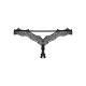 Bravelle String ouvert - Noir