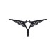 831-THC-1 String ouvert - Noir