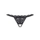 831-THC-1 String ouvert - Noir