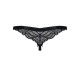 828-THC-1 String ouvert - Noir