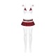 Schooly Costume - Rouge et Blanc