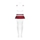 Schooly Costume - Rouge et Blanc