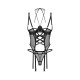 Dominna corset et string ouverts