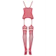 F214 Bodystocking - Rouge
