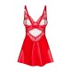 Aliosa nuisette et string - Rouges