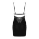 Maderris nuisette et String - Noire