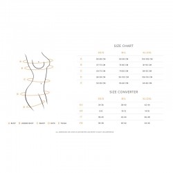 Blomentis babydoll et String - Noire
