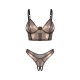 Soranna top et string ouvert