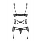 Frivolla Ensemble 4 pcs - Noir