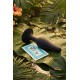 Plug Anal Noir en Silicone avec Ventouse Taille M 11,3 cm Pocket Pleasure 1 dosette de lubrifiant