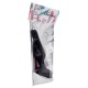 Plug Anal Noir en Silicone avec Ventouse Taille M 11,3 cm Pocket Pleasure 1 dosette de lubrifiant