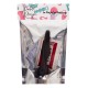 Plug Anal Noir en Silicone avec Ventouse Taille S 10,5 cm Pocket Pleasure 1 dosette de lubrifiant