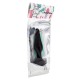 Plug Anal Noir en Silicone avec Ventouse Taille S 10,5 cm Pocket Pleasure 1 dosette de lubrifiant