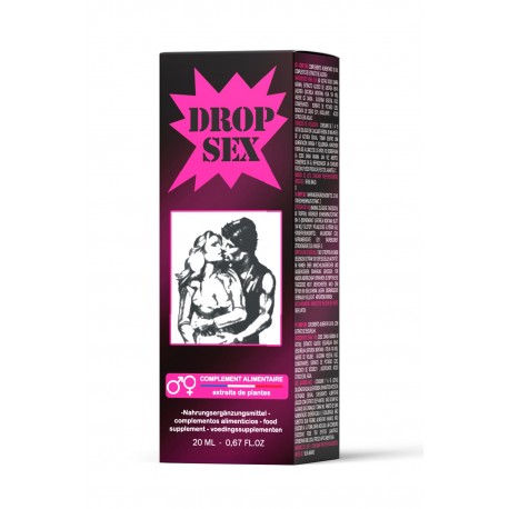 DROP SEX Complément Alimentaire Aphrodisiaque pour Couple 20 ml - RUF