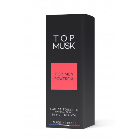 TOP MUSK Eau de Toilette de Séduction pour Homme 50 ml - RUF