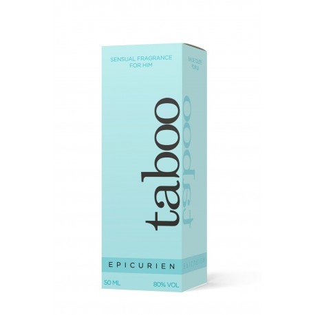 TABOO ÉPICURIEN Eau de Toilette de Séduction pour Homme 50ml - RUF