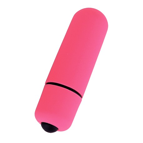 Mini Vibromasseur Bullet Rose 1 dosette lubrifiant — Pocket Pleasure