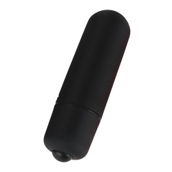 Mini Vibromasseur Bullet Noir 1 dosette lubrifiant — Pocket Pleasure
