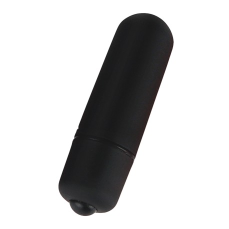 Mini Vibromasseur Bullet Noir 1 dosette lubrifiant — Pocket Pleasure
