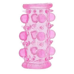 Gaine Pénienne Picots Rose 1 dosette lubrifiant — Pocket Pleasure