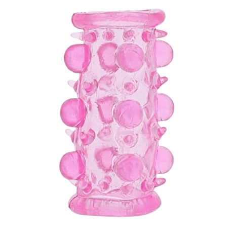 Gaine Pénienne Picots Rose 1 dosette lubrifiant — Pocket Pleasure