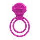 Anneau vibrant 1 seul mode de vibration très extensible rose Pocket Pleasure 1 dosette de lubrifiant