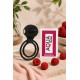 Anneau vibrant 1 seul mode de vibration très extensible noir Pocket Pleasure 1 dosette de lubrifiant
