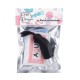 Mini Stimulateur Clitoridien Lapin Noir 1 dosette lubrifiant — Pocket Pleasure