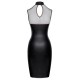 Robe Moulante Sans Manches Look Mat Résille - Cottelli