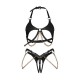 Anyya ensemble ouvert 2 pièces - Noir