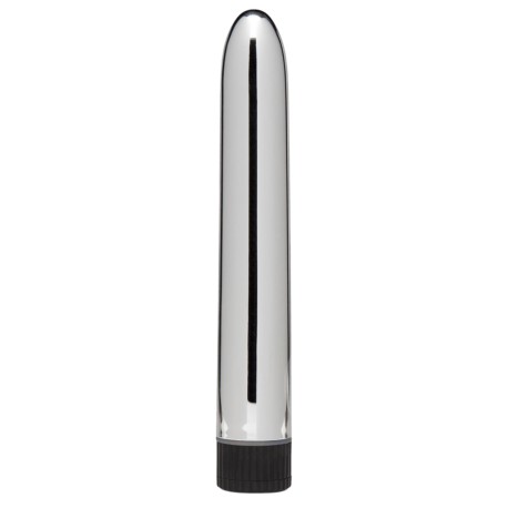 Vibromasseur Classique argenté Dur Multi Vitesse - ZOD-004