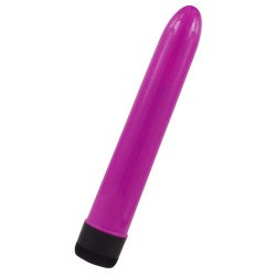 Vibromasseur dur rose violet 17.5 cm - ZOD-010