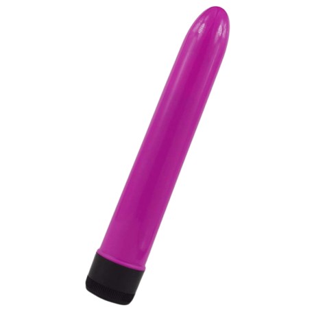 Vibromasseur dur rose violet 17.5 cm - ZOD-010