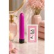 Vibromasseur dur rose violet 17.5 cm - ZOD-010