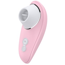 Vibromasseur rose à langue vibrante pour cunnilingus - BOZ-005PNK