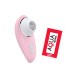 Vibromasseur rose à langue vibrante pour cunnilingus - BOZ-005PNK