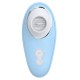 Vibromasseur bleu à langue vibrante pour cunnilingus - BOZ-005BLU